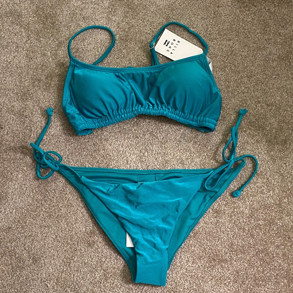 Billabong Sol Searcher Teal Bikini Set